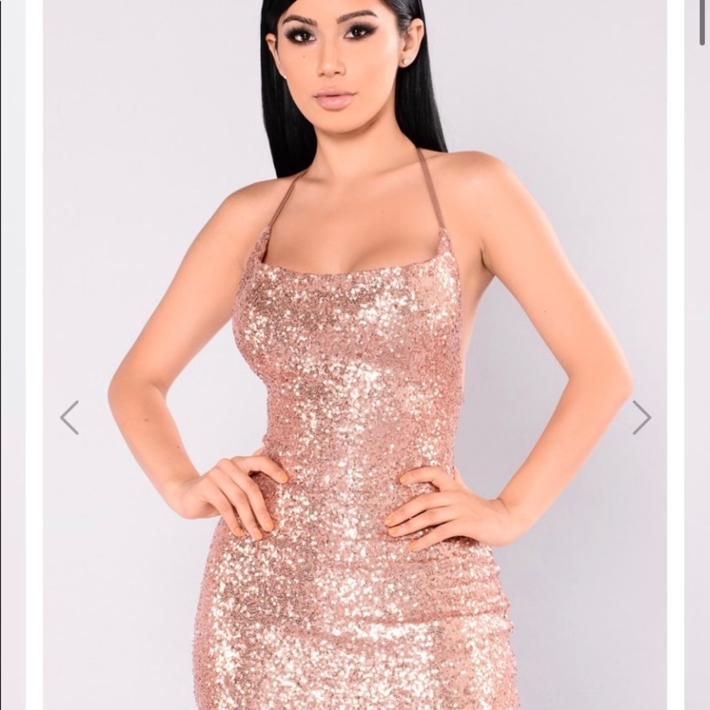 Fashion nova sequin dress
